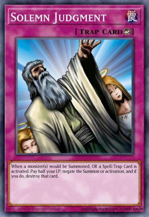 Solemn Judgment - (Ultimate Rare)- (25th Anniversary Rarity Collection II) - (RA02-EN075)