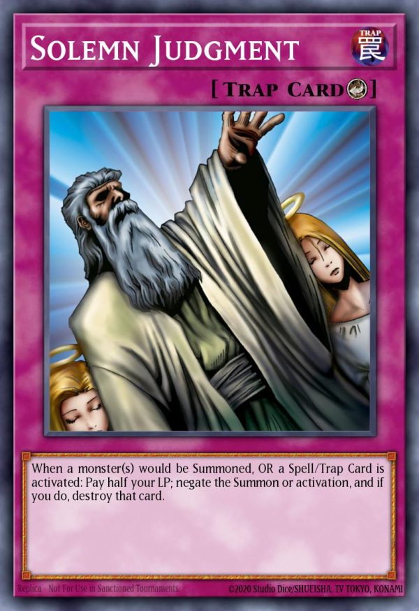 Solemn Judgment - (Ultimate Rare)- (25th Anniversary Rarity Collection II) - (RA02-EN075)