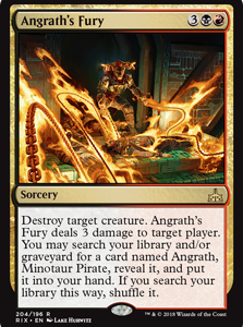 Angrath's Fury - Rivals of Ixalan-(204)