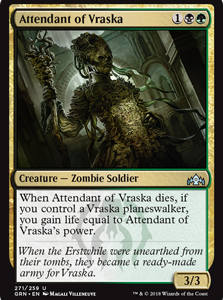 Attendant of Vraska - Guilds of Ravnica-(271)