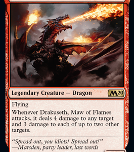 Drakuseth, Maw of Flames - Core Set 2020-(136)