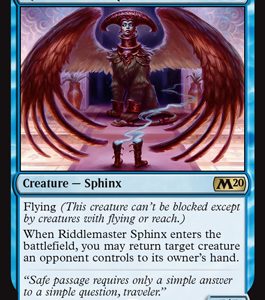 Riddlemaster Sphinx - Core Set 2020-(317)