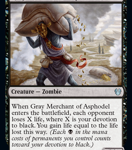 Gray Merchant of Asphodel - Theros Beyond Death-(099)