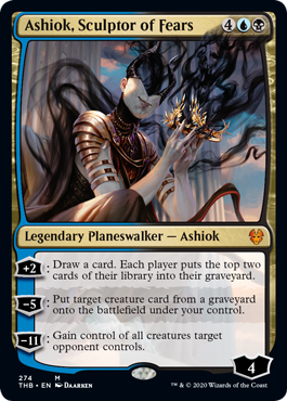 Ashiok, Sculptor of Fears - Theros Beyond Death-(274)-Foil