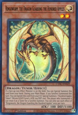 Ringowurm, the Dragon Guarding the Hundred Apples - (Cyberstorm Access) - (CYAC-EN029) - (Ultra Rare)