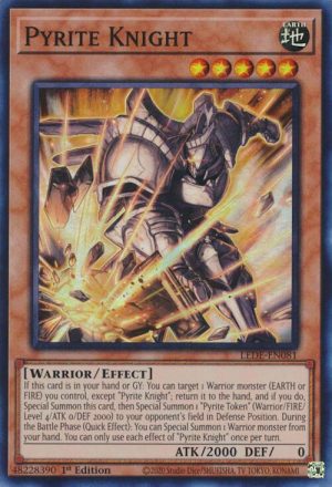 Pyrite Knight - (Legacy of Destruction) - (LEDE-EN081) - (Super Rare)