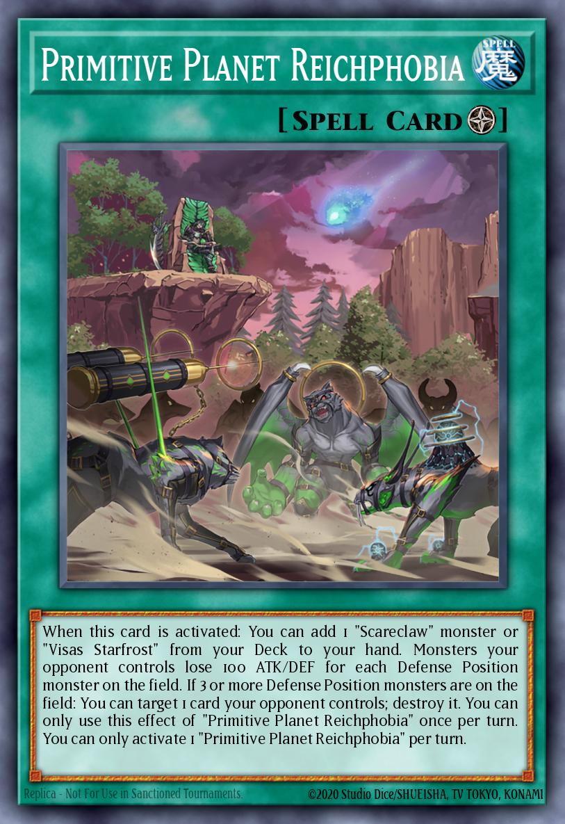 Primitive Planet Reichphobia - (Secret Rare)- (25th Anniversary Rarity Collection II) - (RA02-EN067)