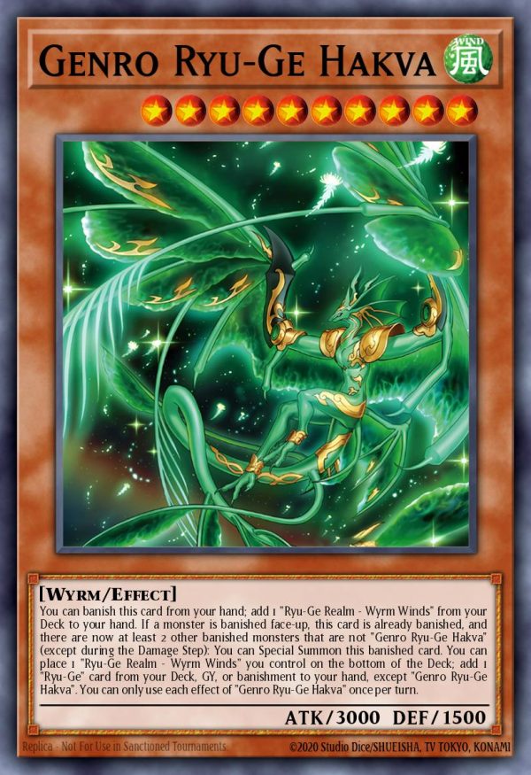 Genro Ryu-Ge Hakva - (Super Rare)- (Crossover Breakers) - (CRBR-EN033)