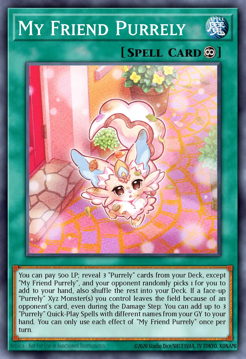 My Friend Purrely - (Super Rare)- (25th Anniversary Rarity Collection II) - (RA02-EN071)
