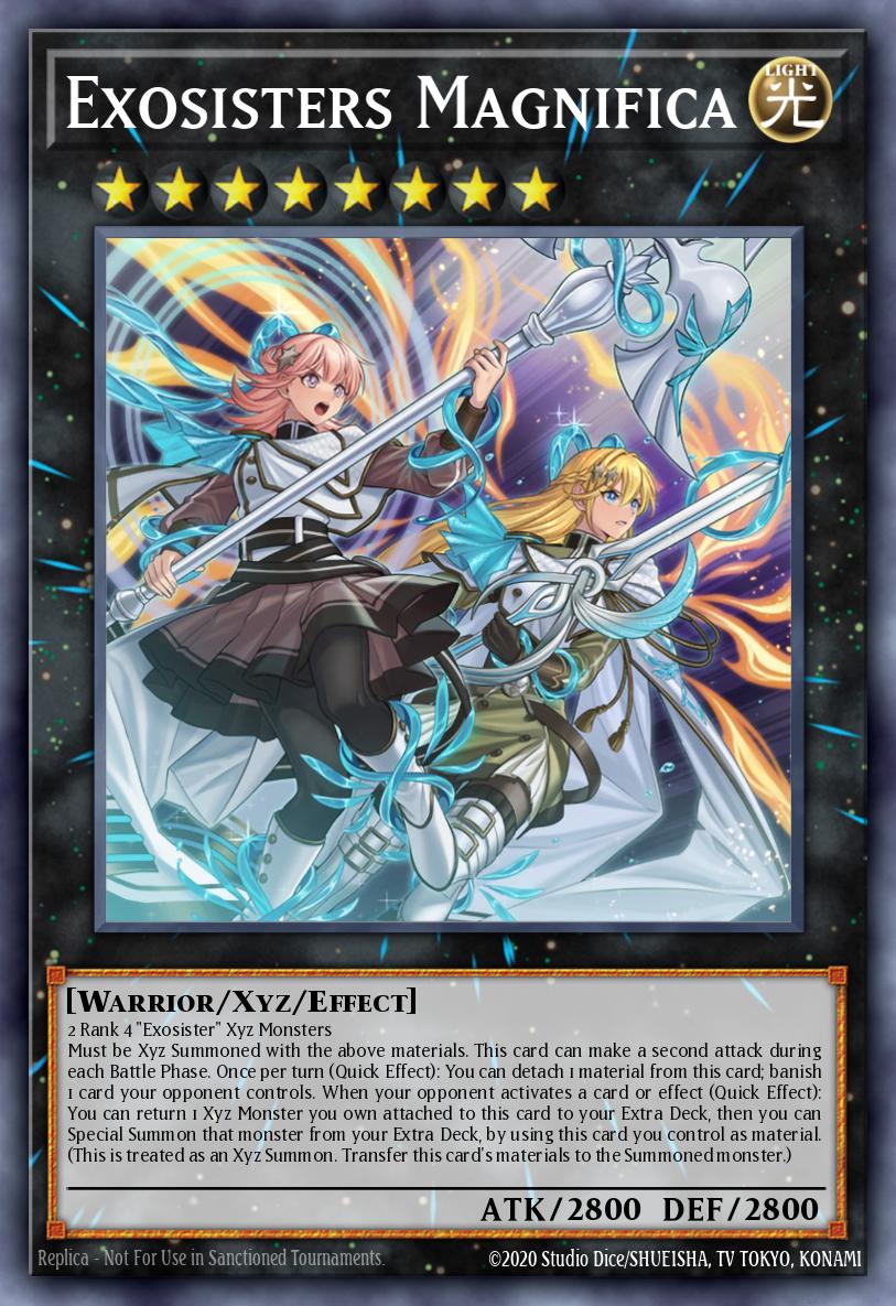 Exosisters Magnifica - (Quarter Century Secret Rare)- (25th Anniversary Rarity Collection II) - (RA02-EN038)