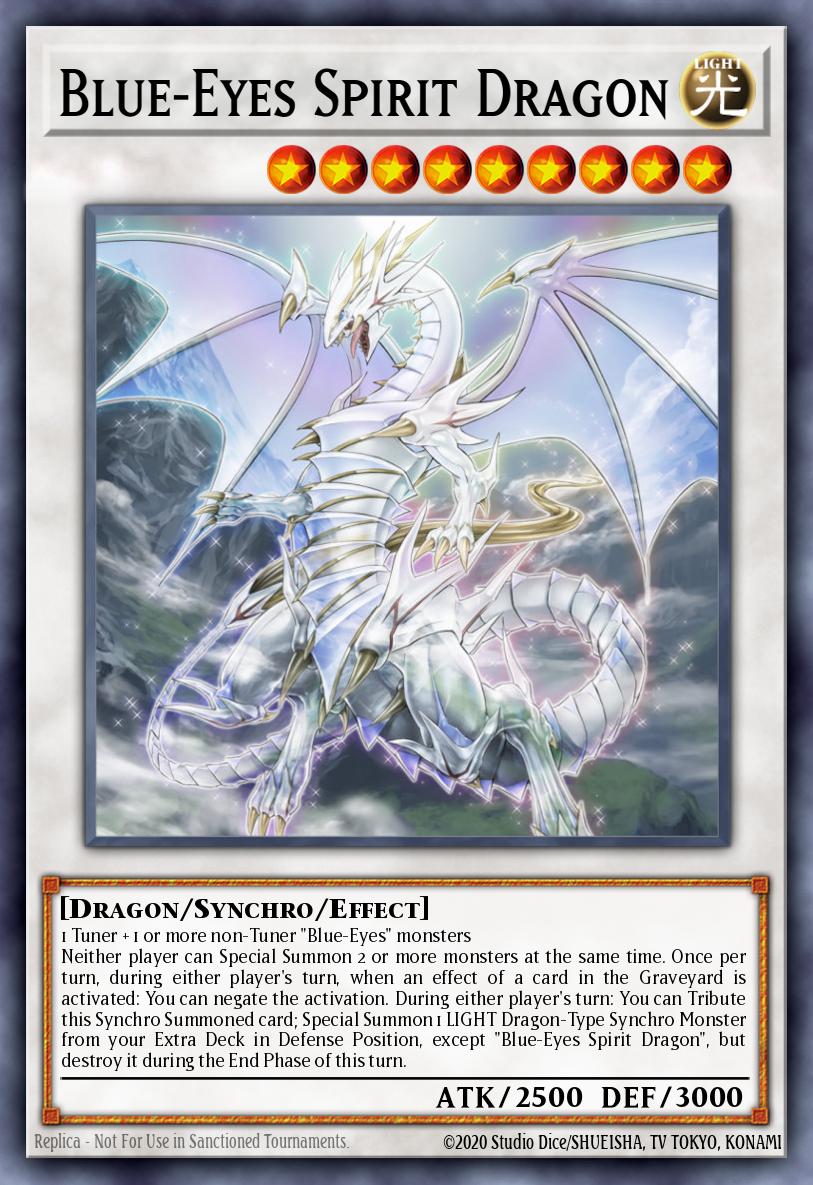 Blue-Eyes Spirit Dragon - (Super Rare)- (25th Anniversary Rarity Collection II) - (RA02-EN030)
