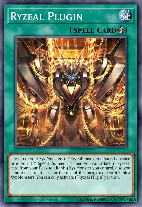 Ryzeal Plugin - (Rare)- (Crossover Breakers) - (CRBR-EN008)
