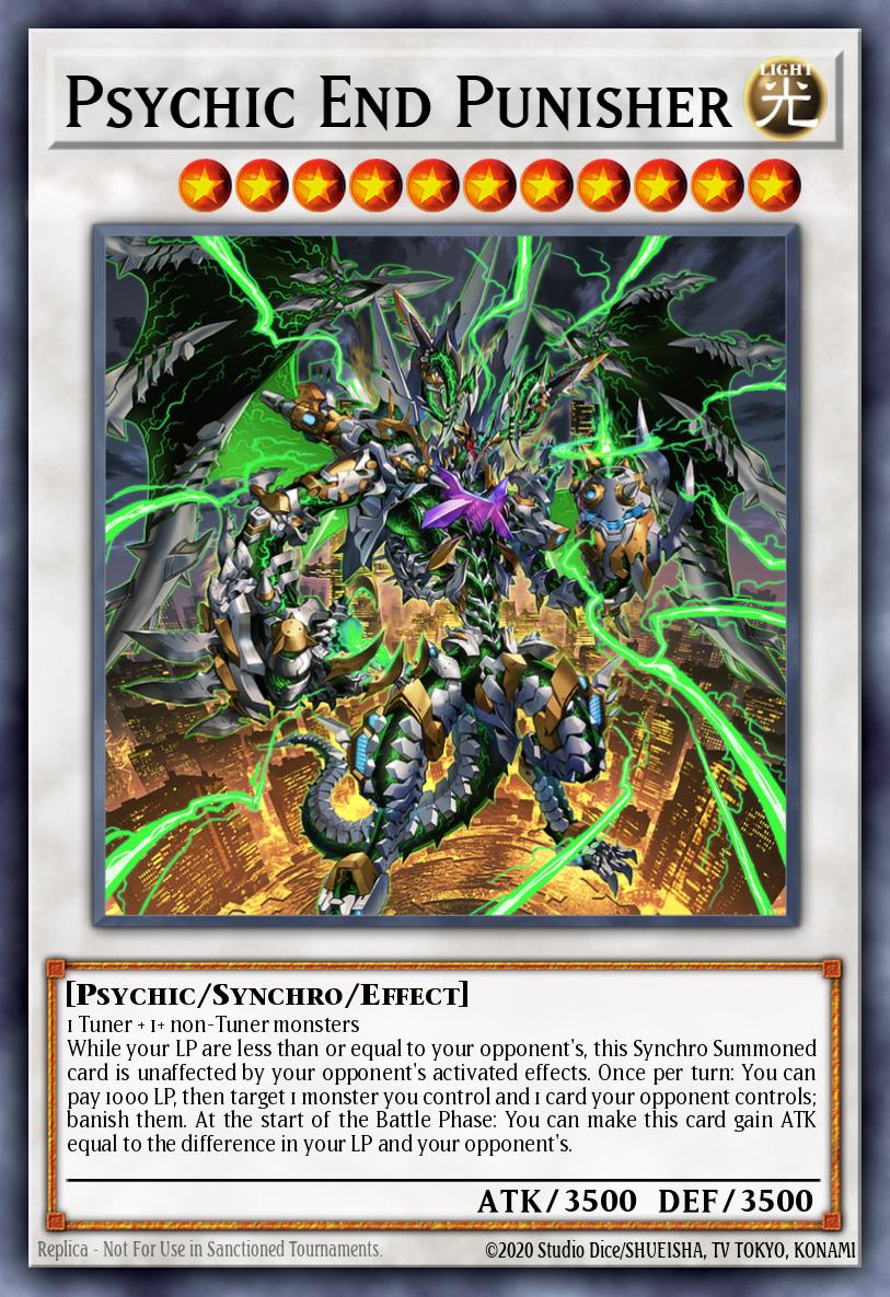 Psychic End Punisher - (Platinum Secret Rare)- (25th Anniversary Rarity Collection II) - (RA02-EN032)