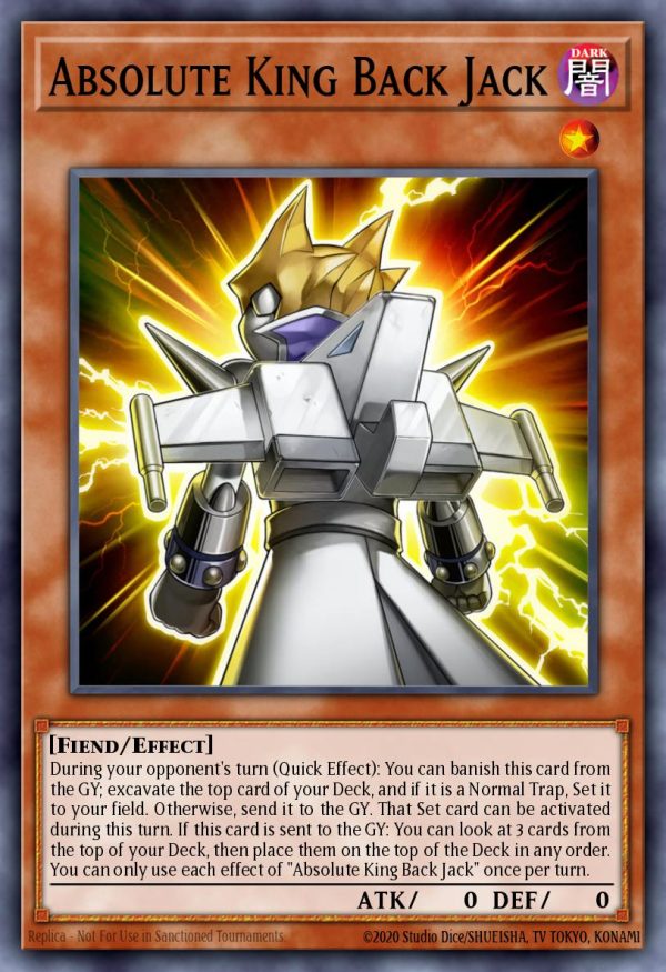 Absolute King Back Jack - (Super Rare)- (OTS Tournament Pack 26) - (OP26-EN004)
