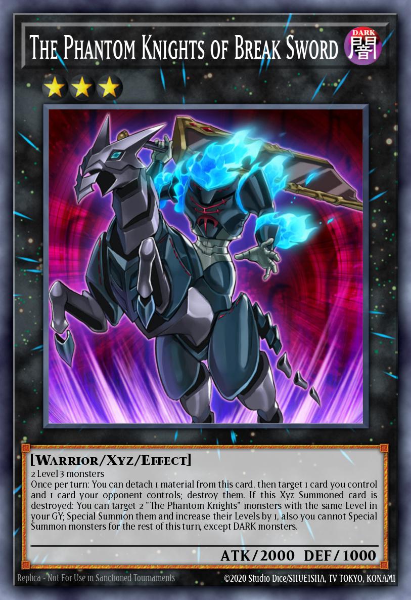 The Phantom Knights of Break Sword - (Super Rare)- (25th Anniversary Rarity Collection II) - (RA02-EN035)