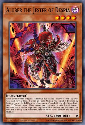 Aluber the Jester of Despia - (Platinum Secret Rare)- (25th Anniversary Rarity Collection II) - (RA02-EN016)