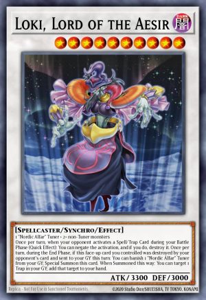 Loki, Lord of the Aesir - (Common)- (OTS Tournament Pack 26) - (OP26-EN020)