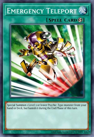 Emergency Teleport - (Super Rare)- (25th Anniversary Rarity Collection II) - (RA02-EN053)