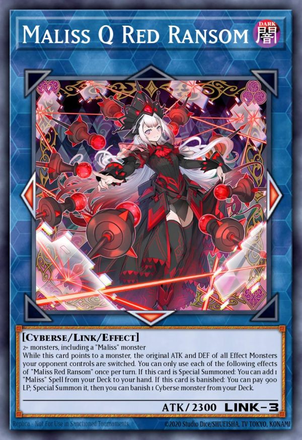 Maliss Q Red Ransom - (Super Rare)- (Crossover Breakers) - (CRBR-EN018)