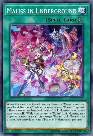 Maliss in Underground - (Ultra Rare)- (Crossover Breakers) - (CRBR-EN021)