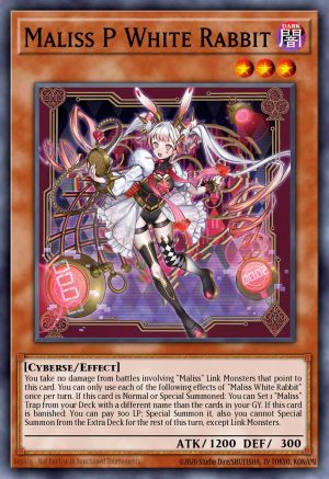 Maliss P White Rabbit - (Ultra Rare)- (Crossover Breakers) - (CRBR-EN015)