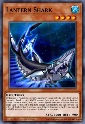 Lantern Shark - (Super Rare)- (OTS Tournament Pack 26) - (OP26-EN006)