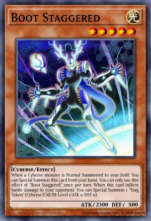 Boot Staggered - (Rare)- (Crossover Breakers) - (CRBR-EN057)