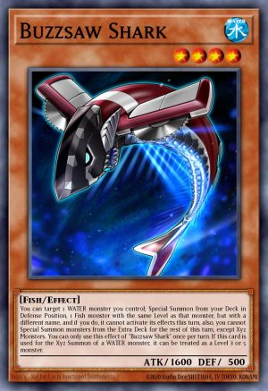 Buzzsaw Shark - (Super Rare)- (OTS Tournament Pack 26) - (OP26-EN007)