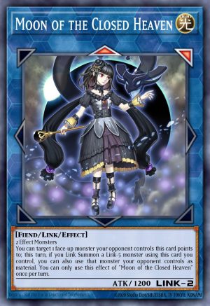 Moon of the Closed Heaven - (Super Rare)- (OTS Tournament Pack 26) - (OP26-EN009)