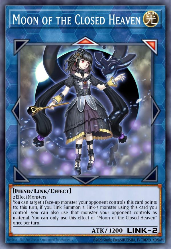 Moon of the Closed Heaven - (Super Rare)- (OTS Tournament Pack 26) - (OP26-EN009)