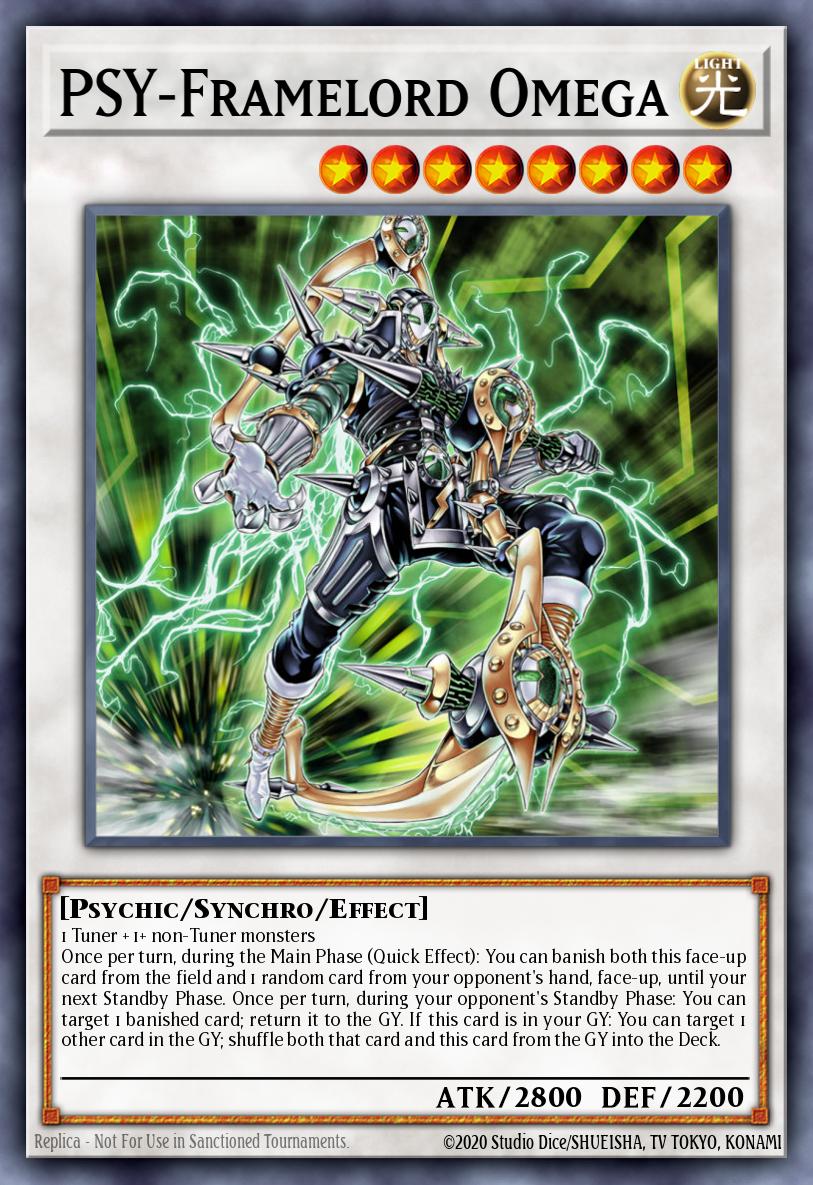 PSY-Framelord Omega - (Super Rare)- (25th Anniversary Rarity Collection II) - (RA02-EN028)