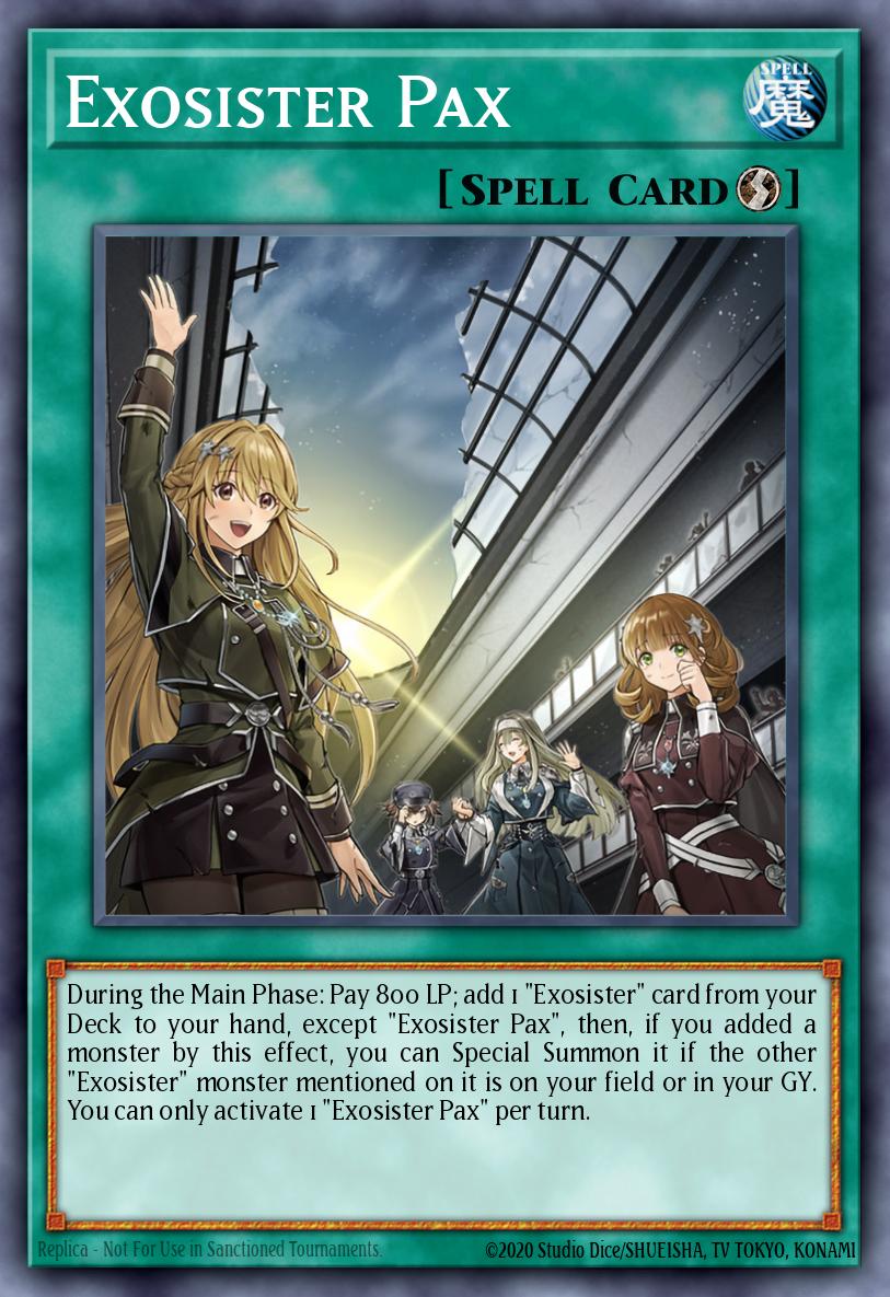 Exosister Pax - (Ultimate Rare)- (25th Anniversary Rarity Collection II) - (RA02-EN066)