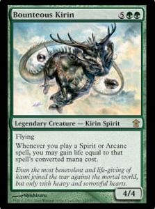 Bounteous Kirin - Saviors of Kamigawa-(123)