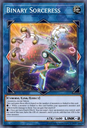 Binary Sorceress - (Rare)- (Crossover Breakers) - (CRBR-EN059)
