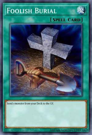 Foolish Burial - (Platinum Secret Rare)- (25th Anniversary Rarity Collection II) - (RA02-EN049)