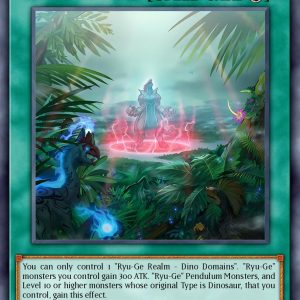 Ryu-Ge Realm - Dino Domains - (Rare)- (Crossover Breakers) - (CRBR-EN037)