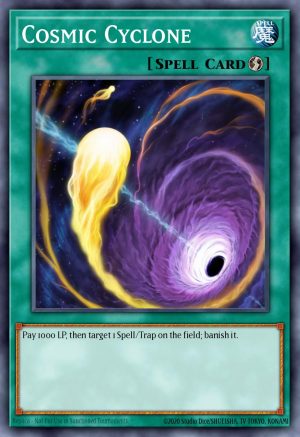 Cosmic Cyclone - (Ultra Rare)- (25th Anniversary Rarity Collection II) - (RA02-EN061)