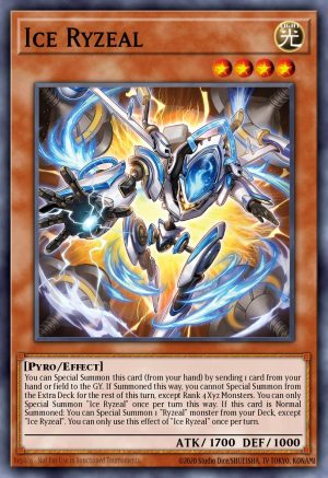 Ice Ryzeal - (Ultra Rare)- (Crossover Breakers) - (CRBR-EN003)
