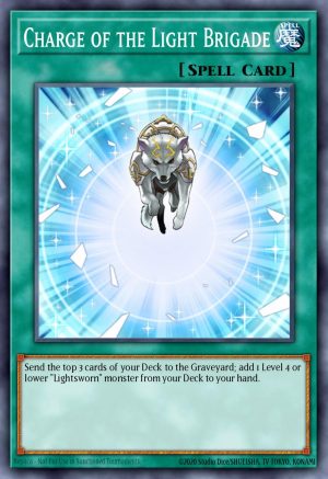 Charge of the Light Brigade - (Platinum Secret Rare)- (25th Anniversary Rarity Collection II) - (RA02-EN055)