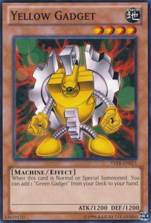 Yellow Gadget - (Starter Yugi Reloaded) - (YSYR-EN021) - (Common)