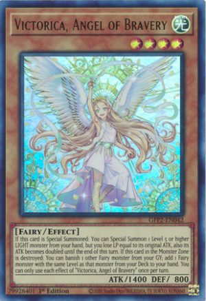 Victorica, Angel of Bravery - (Ghosts From The Past: The 2nd Haunting) - (GFP2-EN042) - (Ultra Rare)