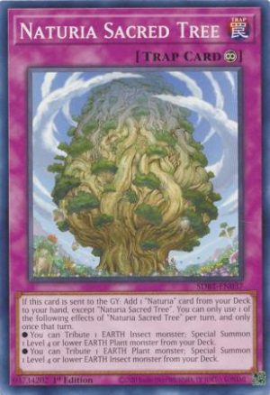 Naturia Sacred Tree - (Beware of Traptrix) - (SDBT-EN037) - (Common)
