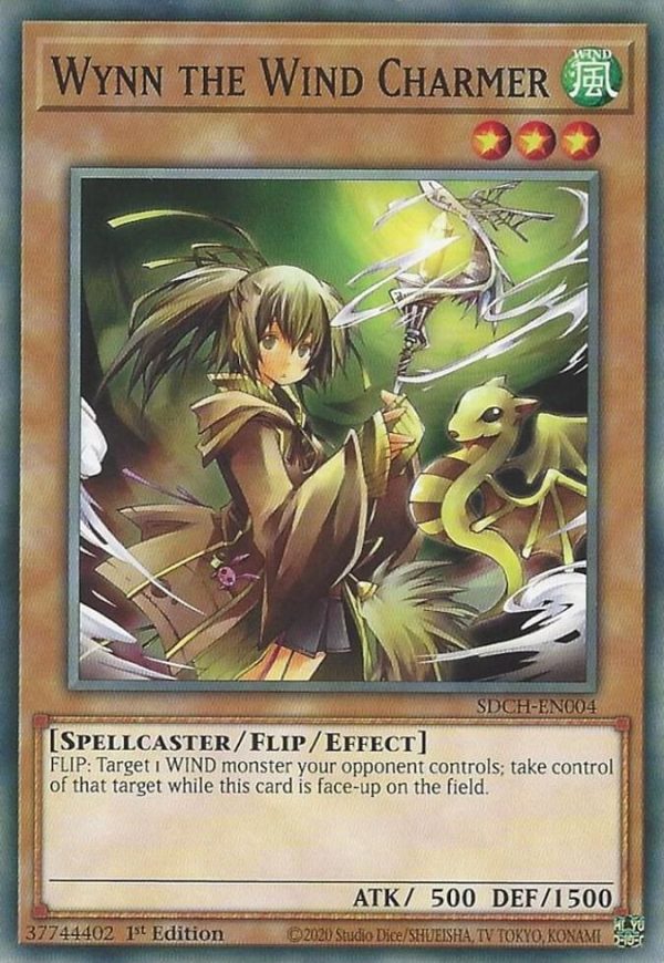 Wynn the Wind Charmer - (Structure Spirit Charmers) - (SDCH-EN004) - (Common)