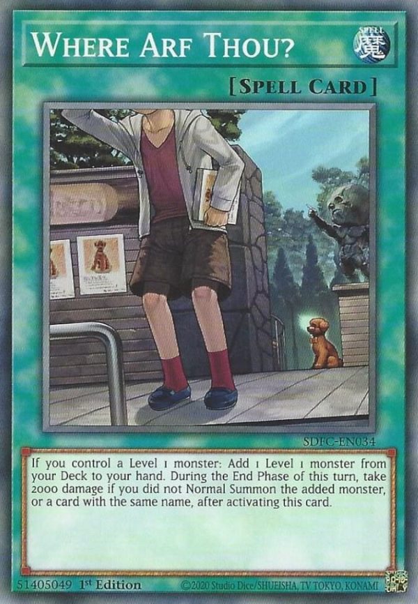 Where Arf Thou?  - (Structure Freezing Chains) - (SDFC-EN046) - (Common)