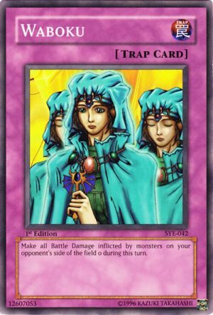 Waboku - (Starter Yugi Evolution) - (SYE-042) - (Common)(Damaged)