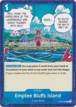 Emptee Bluffs Island - Emperors in the New World -(OP09)