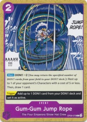 Gum-Gum Jump Rope - Emperors in the New World - (OP09)