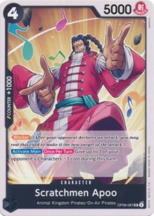 Scratchmen Apoo - Two Legends -(OP08)