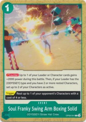 Soul Franky Swing Arm Boxing Solid - Emperors in the New World -(OP09)