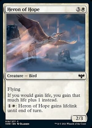 Heron of Hope - Innistrad: Crimson Vow-(018)